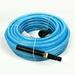 Interstate Pneumatics HU16-050A64 Light Blue Polyurethane (PU) Hose 3/8 Inch x 50 feet 200 PSI with One 3/8 Inch Automotive Coupler & One 3/8 Inch Automotive Coupler Plug