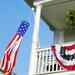 Herrnalise American US Flag Windsock 4th of July Outdoor Hanging Decorations Stars and Stripes Large Windsock Patriotic Memorial Day Independence Day Red White and Blue BBQ Holiday Party Decor