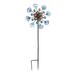 RnemiTe-amo Wind Spinne-r Outdoor Metal Stake Yard Spinners Garden Wind Catcher Wind Mills Garden Windmill Suitable For Decorating Your Patio Law-n & Garden