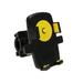 1PC Phone Holder GPS Navigation Support Bracket Fixed Frame for Bike Motorcycle (Yellow)