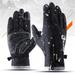 Men Gloves Women Gloves Touch Screen Gloves Thicken Warm Gloves Outdoor Windproof Gloves for Winter Riding Skiing Running Driving Hiking