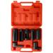 WINMAX 7 Pieces Lambda Probes Drive Oxygen Sockets Oxygen Sensor Sockets Removal Tool Set