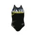 Swimsuit for Women Sport with Zipper on The Back Athletic Water Polo Rugby High Performance