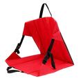 Outdoor Foldable Garden Cushion Seat Pad Camping Picnic Bleacher Football Red Red01