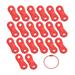 20 Packs Rope Buckle Lightweight Adjusting Cord Adjuster Non-Slip Cord Rope Fixing Buckles Rope Tensioner for Outdoor Canopy Tent Picnics