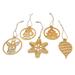 The Holiday Aisle® Handmade Heavenly Eve Handcrafted Ornaments Set Of 5 | 3.1 H x 3.1 W x 0.6 D in | Wayfair BABF0934CF4248F9B24D380DCA6AFCF0