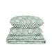 Highland Dunes Ennassim Microfiber Reversible Quilt Set Polyester/Polyfill/Microfiber in Green | King Quilt + 2 King Sham | Wayfair