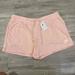 Nike Shorts | Nike Women's Pink Standard Fit Mid Rise Drawstring Pull On Shorts Size Xxl Nwt | Color: Pink/White | Size: Xxl