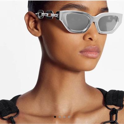 Louis Vuitton Accessories | Lv Edge Sunglasses Limited Edition! | Color: Silver | Size: Os