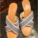 Coach Shoes | Coach Sandals | Color: Blue/White | Size: 8