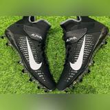 Nike Shoes | Nike Alpha Menace Pro 2 Mid Men's Football Cleats Black Aq3209-002 Size 10 | Color: Black | Size: 10