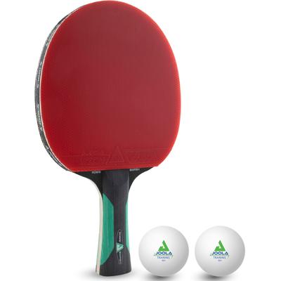 Tischtennisschläger JOOLA "Rosskopf Smash", bunt (blau, rot, schwarz), TischtennisschlägerB:154mm L:256mm T:14mm, B:154mm L:256mm T:14mm Image