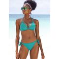 Triangel-Bikini VIVANCE Gr. 32, Cup A/B, blau (türkis) Damen Bikini-Sets Ocean Blue