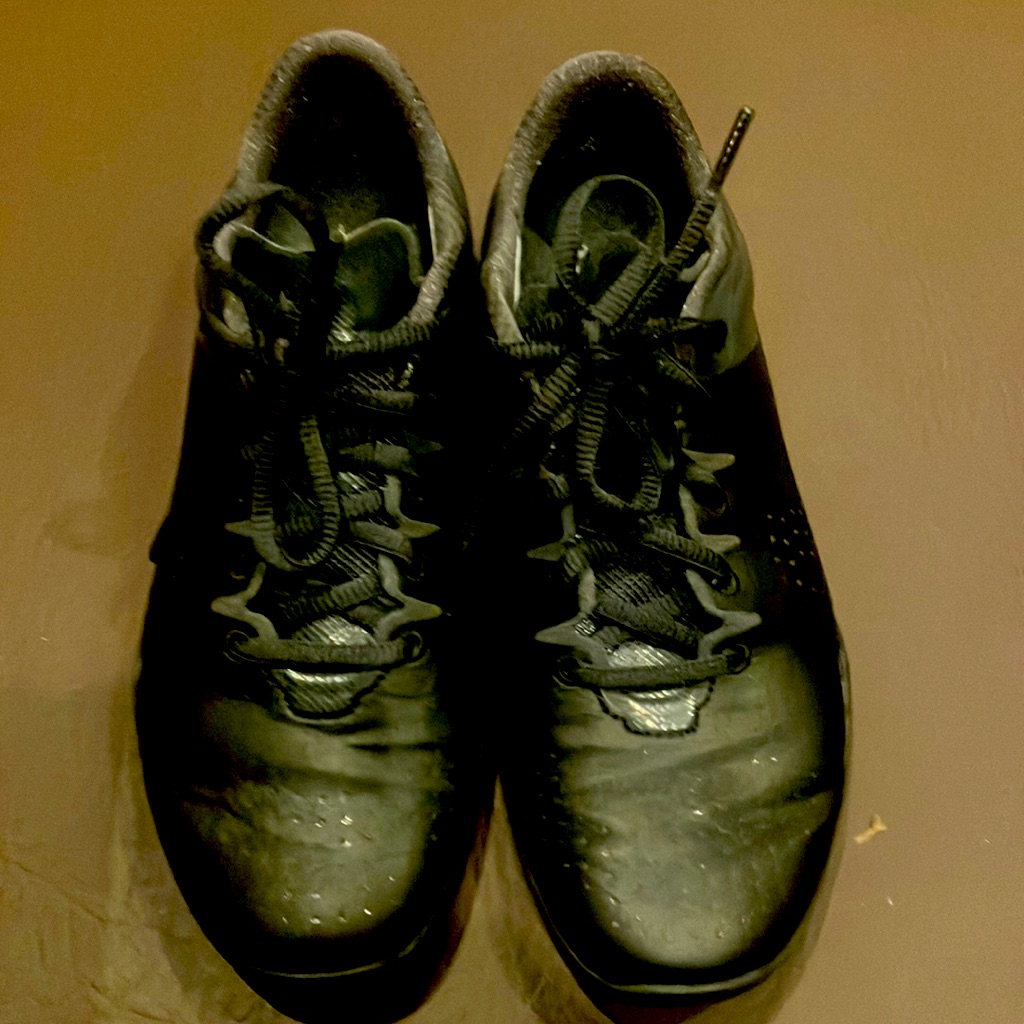 Nike Shoes | Black Nike Tennis Shoes 6 1/2 | Color: Black | Size: 6.5