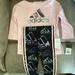 Adidas Matching Sets | Adidas Girls Leggings And Matching Shirt | Color: Pink | Size: 18mb