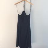 J. Crew Dresses | J Crew 100% Silk Halter Dress | Color: Blue | Size: 6
