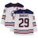 Leon Draisaitl Edmonton Oilers Autographed 2022-23 White Adidas Authentic Jersey