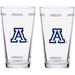 Arizona Wildcats Two-Pack Knockout 16oz. Pint Glass Set