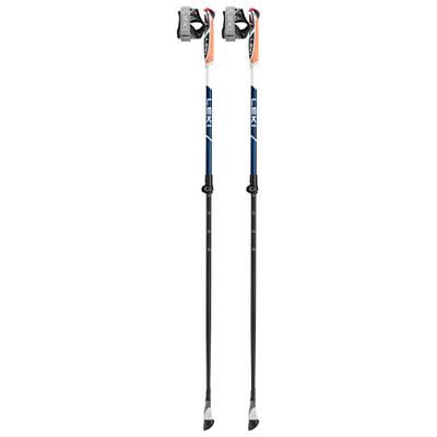 Leki - Smart Supreme - Nordic Walking Stöcke Länge 100 - 130 cm blau/weiß Image