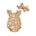 Qtinghua Newborn Baby Girl Clothes Floral Print Ruffle Sleeveless Waffle Romper Jumpsuit with Headband Summer Outfits Light Khaki 3-6 Months