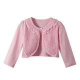 ZHAGHMIN Western Tops for Toddler Girls Princess Girls Clothes Toddler Cardigan Baby Kids Bolero Tops Little Lace Girls Tops 4 Years Girls Clothes Its Not A Food Baby 7-8 Girls Clothes Little Girls