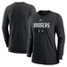 Women's Nike Black Los Angeles Dodgers Authentic Collection Legend Performance Long Sleeve T-Shirt