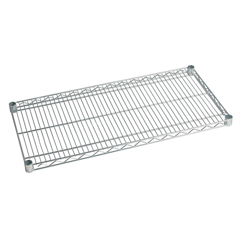 Focus FF1872C Chrome Wire Shelf - 72"W x 18"D, Chromate, Silver