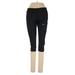 Nike Active Pants - Super Low Rise Skinny Leg Cropped: Black Activewear - Women's Size Small