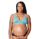 Cake Maternity Damen Freckles Recycled Wire Free Nursing Bra for Breastfeeding Plunge-BH, Teal, S