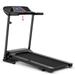 1.0 HP Foldable Treadmill Electric Support Mobile Power - 50" x 25" x 44" (L x W x H)