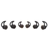 Replacement Noie Iolation Earbud 3 Pair ( L) with Comfort QC20 QC20i i IE3 In Ear Earphone (Black)