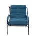 Lounge Recliner Chair ,Leisure chair with Metal Legs and Moveable Cushion