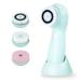 Facial Cleansing Brush Rechargeable IPX7 Waterproof with 3 Brush Heads Face Brush Use for Exfoliating Massaging and Deep Cleansing