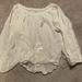 Free People Tops | Free People Body Suit | Color: Cream/White | Size: S