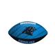 Wilson American Football NFL Team Tailgate, Gummi, Hellblau / Schwarz