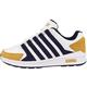 K-Swiss Men's Vista Trainer Sneaker, Wht Navy Honey Gold, 6 UK