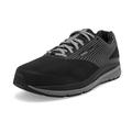 Brooks Men's Addiction Walker V-Strap 2 Trail Running Shoe, Black/Black, 11