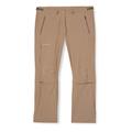 VAUDE Women's Farley Stretch Capri T-Zip II Short Pants - Brown/Coconut, Size 40
