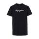 T-Shirt PEPE JEANS "HORSTI" Gr. S, schwarz (infinity) Herren Shirts T-Shirts