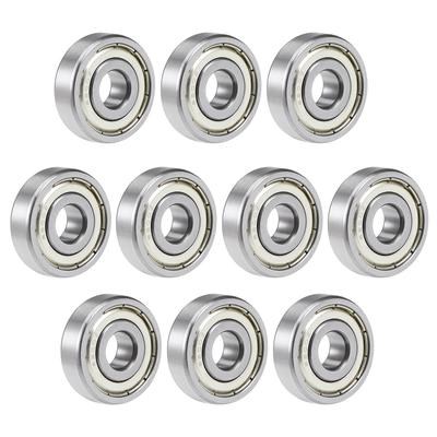 6200ZZ Deep Groove Ball Bearing 10mmx30mmx9mm Sealed Chrome Steel Bearings 10pcs - 10 Pack - 6200ZZ (10*30*9)