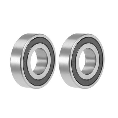 R14-2RS Deep Groove Ball Bearing 7/8"x1-7/8"x1/2" Sealed GCr15 Bearings 2pcs - R14-2RS (7/8"x1-7/8"x1/2")