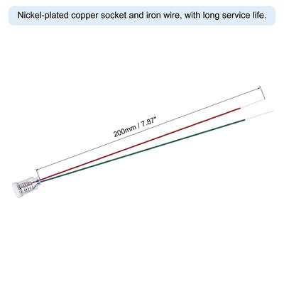 E10 Lamp Socket, DC 30V Bulb Holder Screw Base with Wire