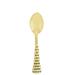 Ecoquality Hammered Disposable Heavy Weight Plastic Tea Spoons 20 Guests in Yellow | Wayfair EQ2385-20