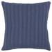 HomeRoots Throw Square Pillow Cover & Insert Cotton in Blue | 18 H x 18 W x 6.25 D in | Wayfair 808230114340