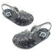 Herrnalise Princess Jelly Sandals Glitter Jelly Sandals Mary Dance Shoes Girls Flat Sandal Water Shoes for Kids Toddler
