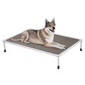 Tucker Murphy Pet™ Tucker Murphy Elevated Bed Chewproof Cooling Raised Dog Cots Beds, Outdoor Metal Frame Pet Training Platform Polyester | Wayfair