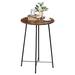 17 Stories Landenne Counter Height Dining Table Wood/Metal in Black/Brown/Gray | 35.4 H x 23.6 W x 23.6 D in | Wayfair