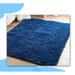 Blue 64 x 48 x 1.57 in Area Rug - Mercer41 Hudkins Solid Color Machine Braided Rectangle 4' x 5'4" Area Rug in | 64 H x 48 W x 1.57 D in | Wayfair