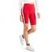 Tommy Jeans Women s Logo Tape Bike Shorts Red Size XX-Small
