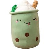 Cute Bubble Tea Food Shaped Plush Cushion Cartoon Fruit Milk Tea Gift for Kids ( 20 Inch)